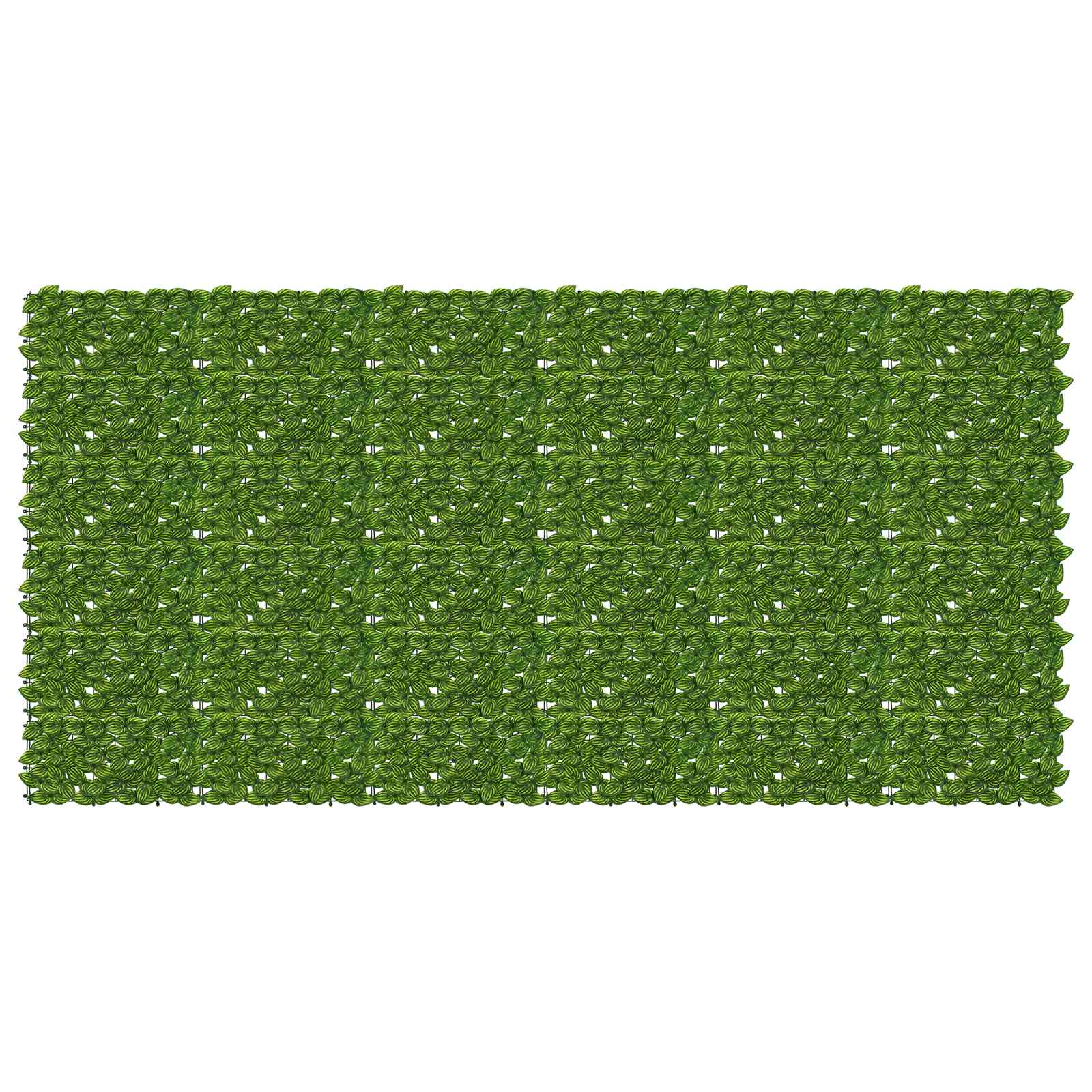 vidaXL Balcony Screen with Leaves Green and Yellow 300 x 150 cm 1