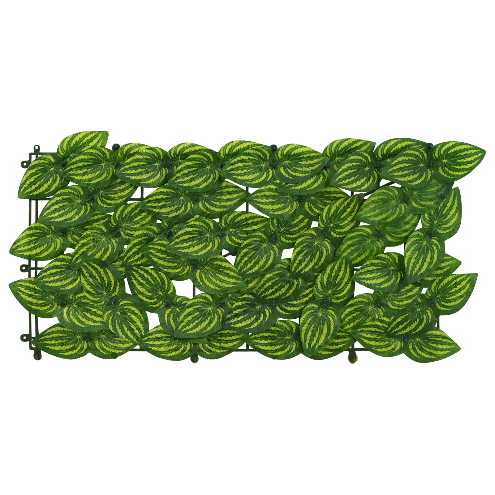 vidaXL Balcony Screen with Leaves Green and Yellow 300 x 150 cm 3