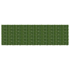vidaXL Balcony Screen with Leaves Green with Grape Leaves