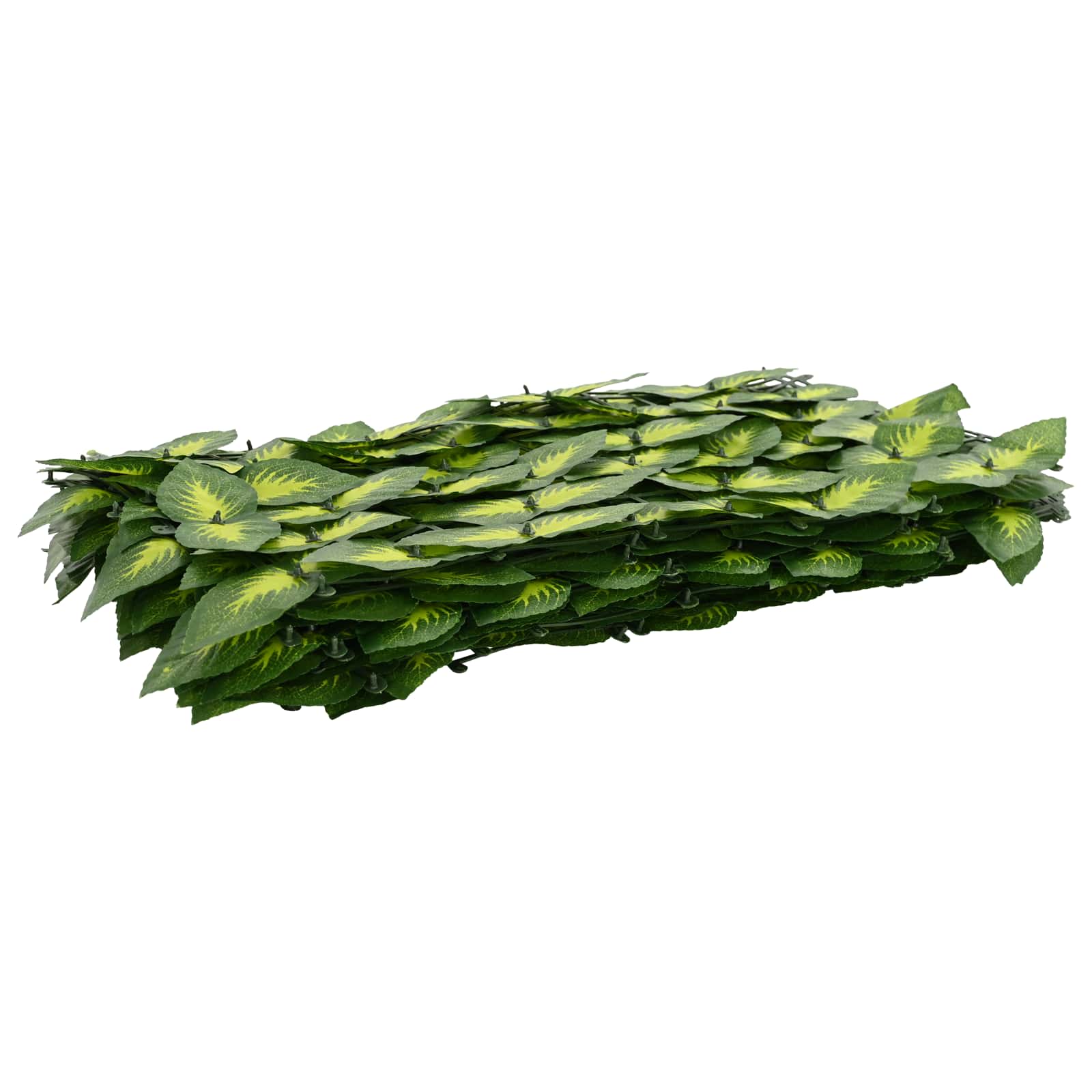 vidaXL Balcony Screen with Leaves Green and Yellow 400 x 75 cm 2