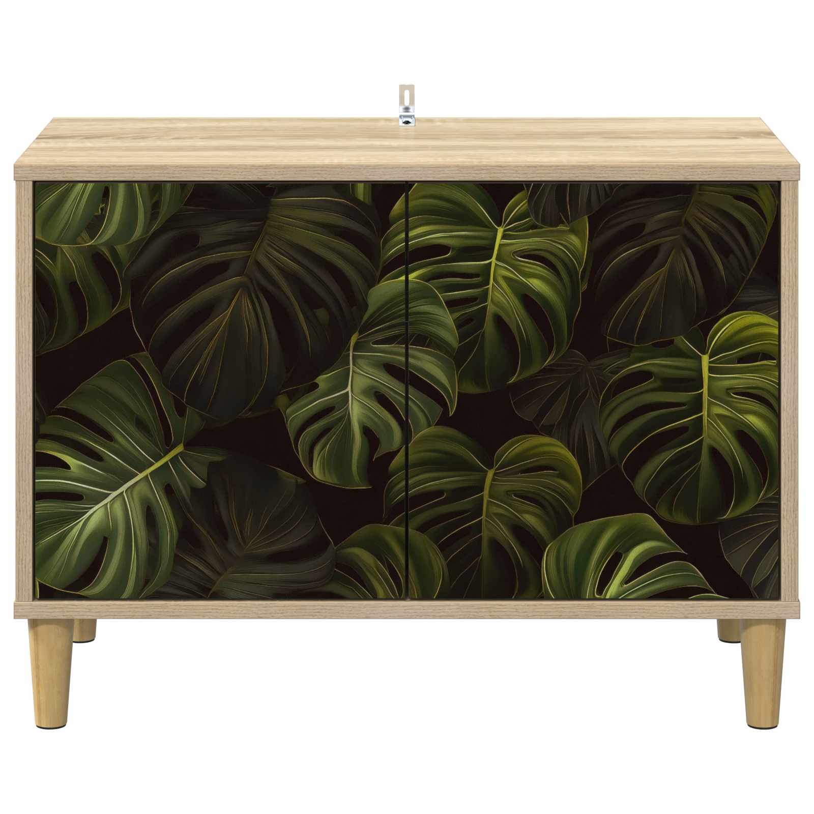 vidaXL TV Cabinet ELBURG 69 x 33 x 50 cm Sonoma Engineered Wood 4
