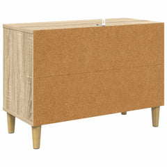 vidaXL TV Cabinet WIJHE 69 x 33 x 50 cm Sonoma Engineered Wood 5