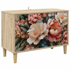 vidaXL TV Cabinet BORNE 69 x 33 x 50 cm Sonoma Engineered Wood 2