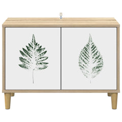 vidaXL TV Cabinet HANAU 69 x 33 x 50 cm Sonoma Engineered Wood 4