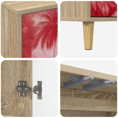vidaXL TV Cabinet AACHEN 69 x 33 x 50 cm Sonoma Engineered Wood 6