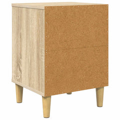vidaXL Bedside Cabinet WIJHE Sonoma Oak 36 x 33 x 50 cm 6