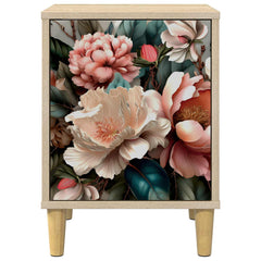 vidaXL Bedside Cabinet BORNE 2 pcs Sonoma Oak 36 x 33 x 50 cm 6