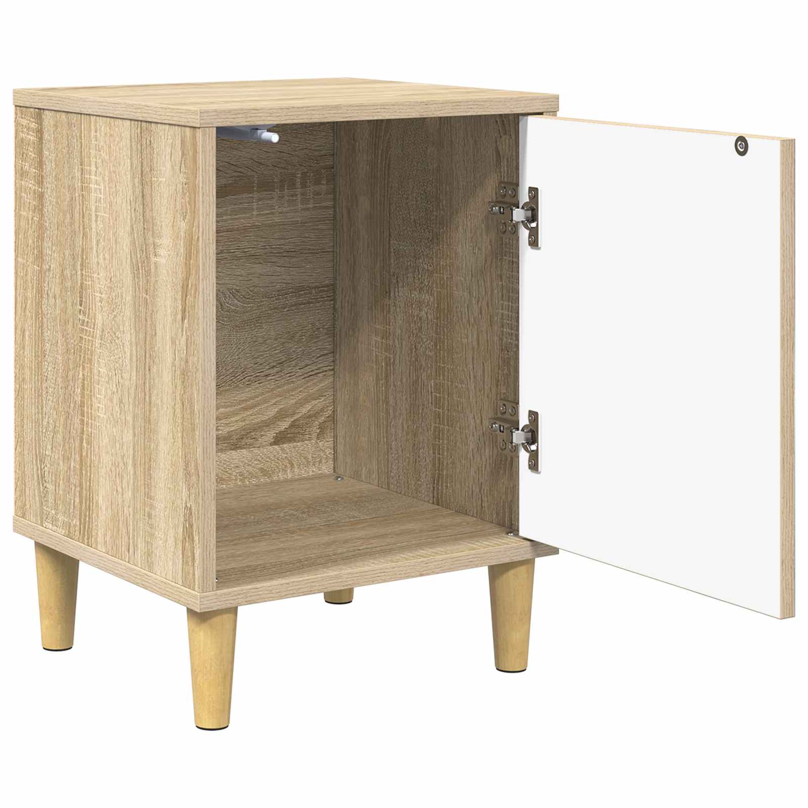 vidaXL Bedside Cabinet DOKKUM 2 pcs Sonoma Oak 36 x 33 x 50 cm 5