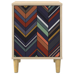 vidaXL Bedside Cabinet OMMEN Sonoma Oak 36 x 33 x 50 cm 5