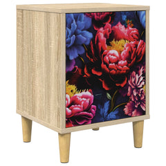 vidaXL Bedside Cabinet KIEL Sonoma Oak 36 x 33 x 50 cm Engineered Wood 2