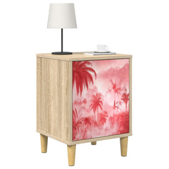 vidaXL Bedside Cabinet AACHEN Sonoma Oak 36 x 33 x 50 cm 3