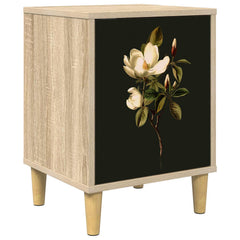 vidaXL Bedside Cabinet BREMEN Sonoma Oak 36 x 33 x 50 cm 2