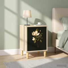 vidaXL Bedside Cabinet BREMEN 2 pcs Sonoma Oak 36 x 33 x 50 cm 4