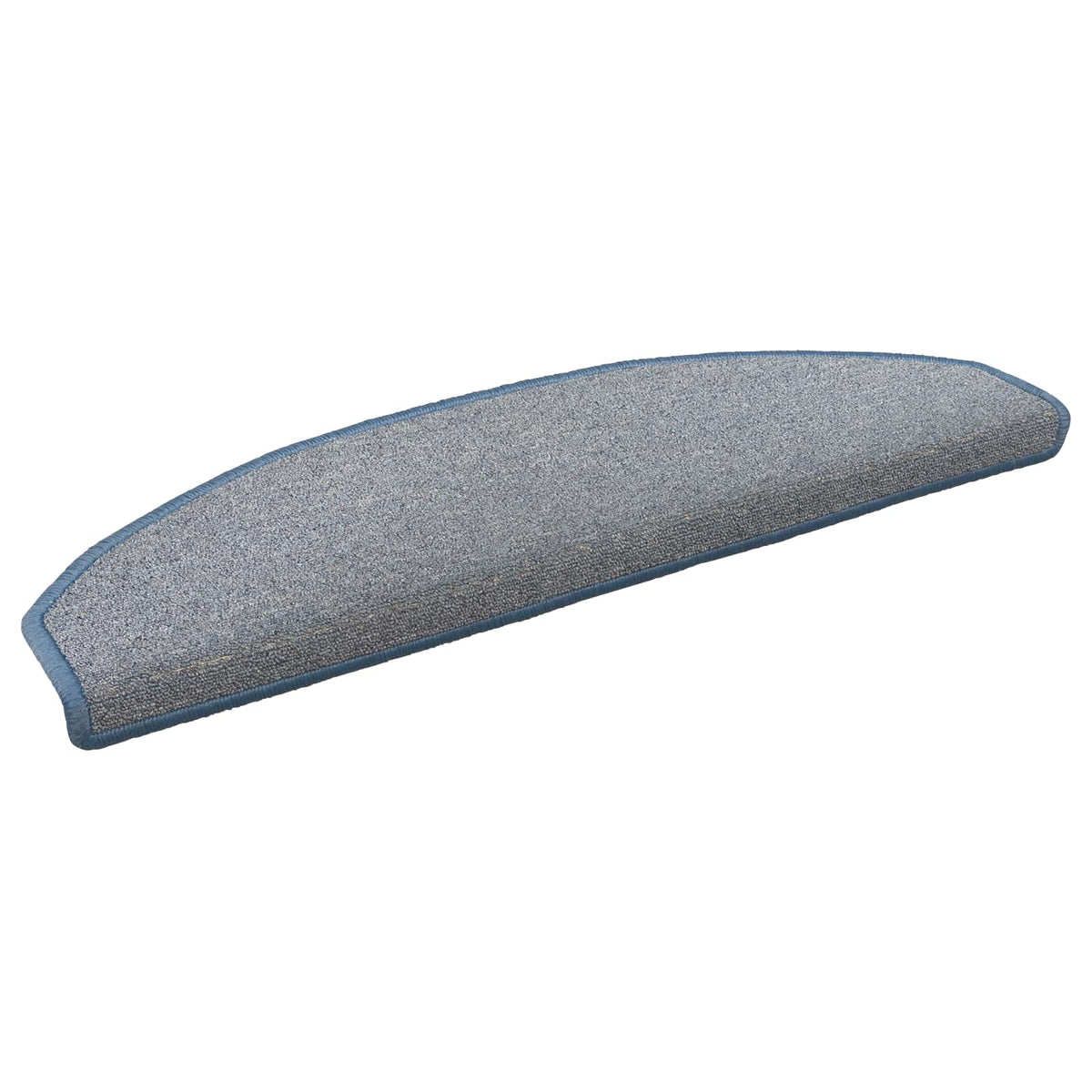 Self-adhesive Stair Mats 15 pcs 80 x 24.5 x 3.5 cm Light grey and blue