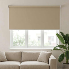 vidaXL Outdoor Roller Blind UV Protection Beige 120 x 140 cm (W x H) 3