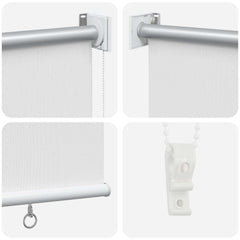 vidaXL Outdoor Roller Blind UV Protection White 180 x 140 cm (W x H) 5