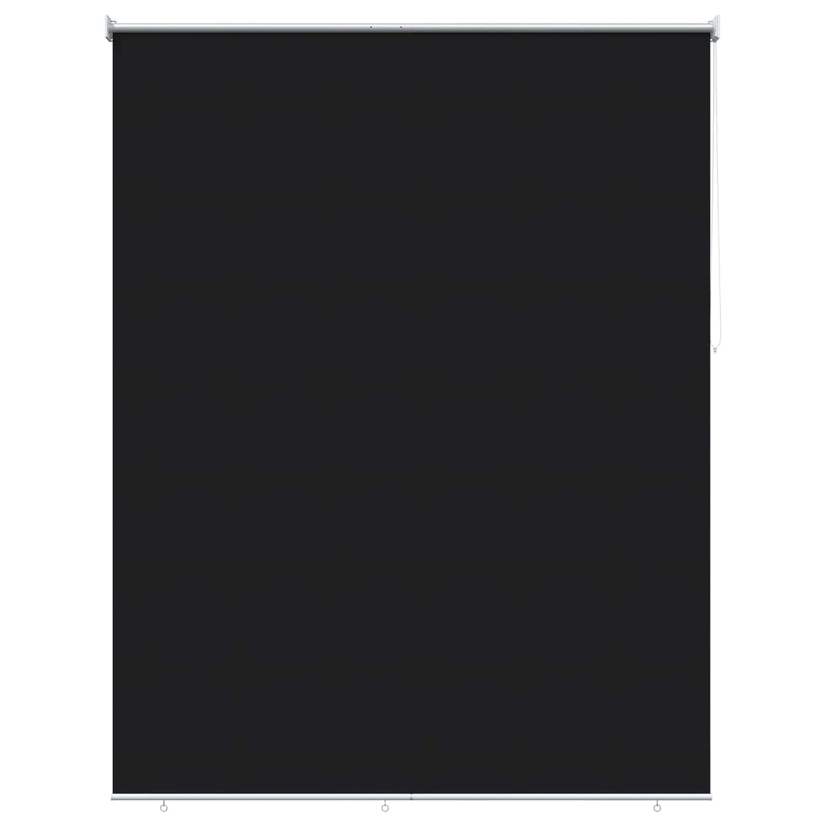 Outdoor Roller Blind UV Protection (W H) Black