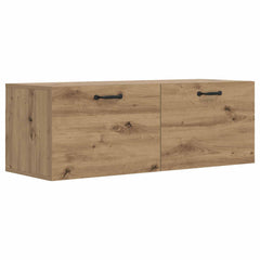 vidaXL Wall Cabinet 100 x 36.5 x 35 cm Engineered Wood Artisan oak 2