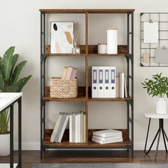 Bookshelf 78.5x33x117.5 cm Engineered Wood Old wood
