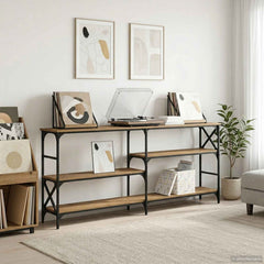 vidaXL Console Table 150x29x76.5 cm Engineered Wood