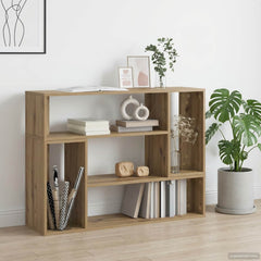 vidaXL TV Cabinet 100 x 30 x 50 cm Artisan Oak Engineered Wood 5