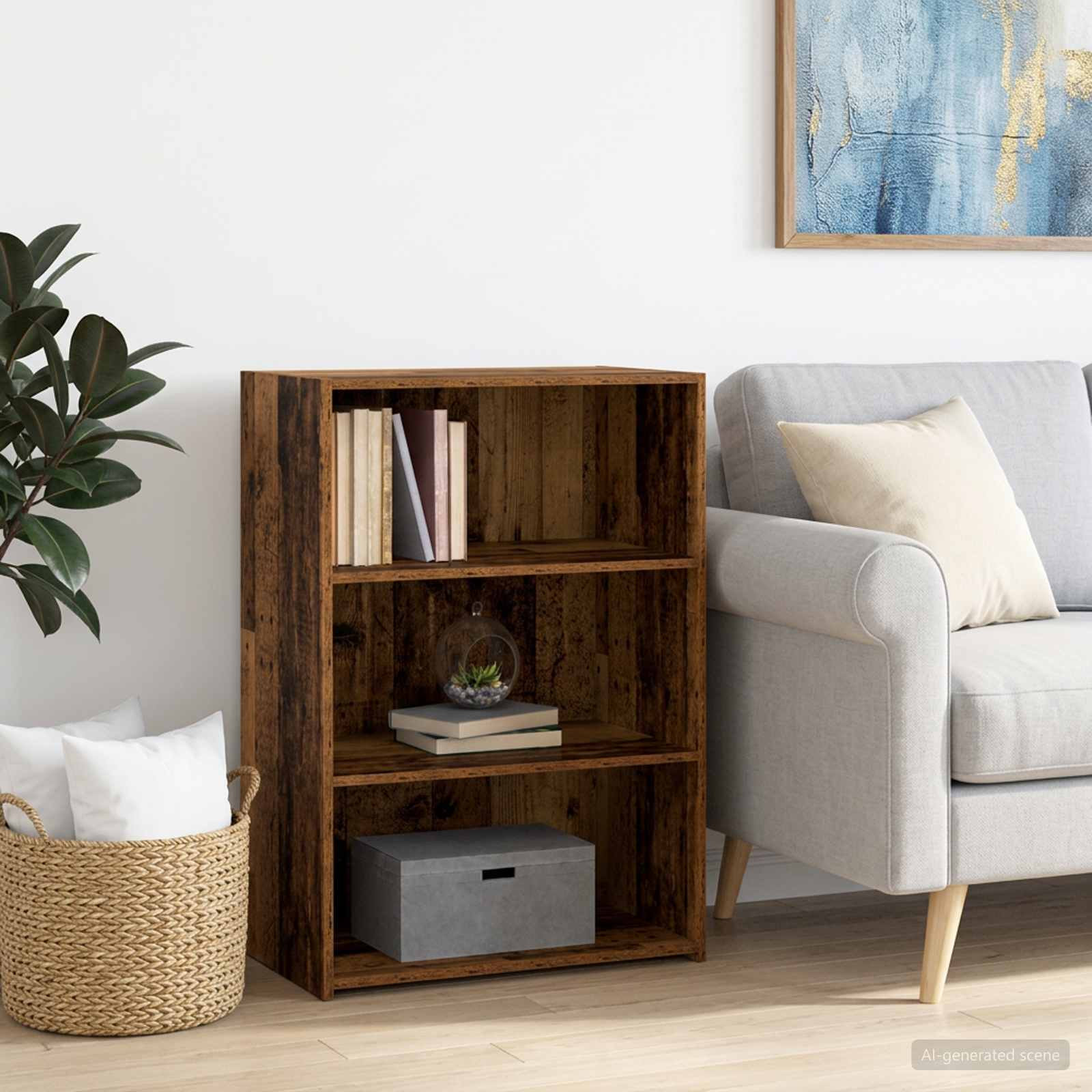vidaXL Sideboard Old Wood 70 x 41 x 93 cm Engineered Wood 1