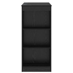 vidaXL Bar Table 95 x 47 x 103.5 cm Engineered Wood Black Oak 5