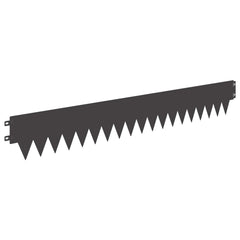 Lawn Edging Steel Black
