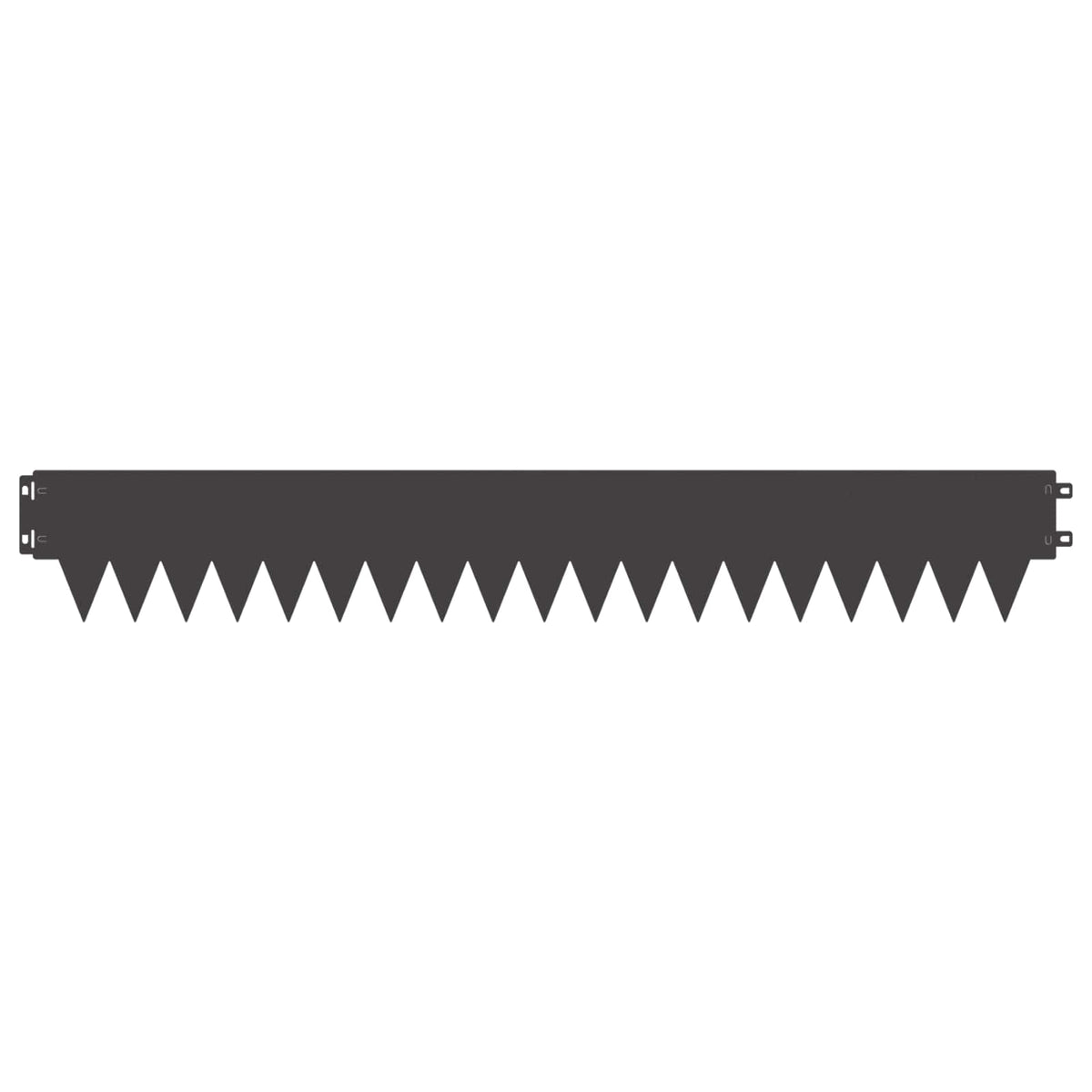 Lawn Edging Steel Black