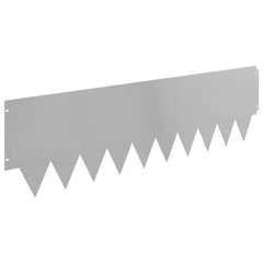 Lawn Edging 103 x Steel 10 pcs Height 30 cm Galvanised steel