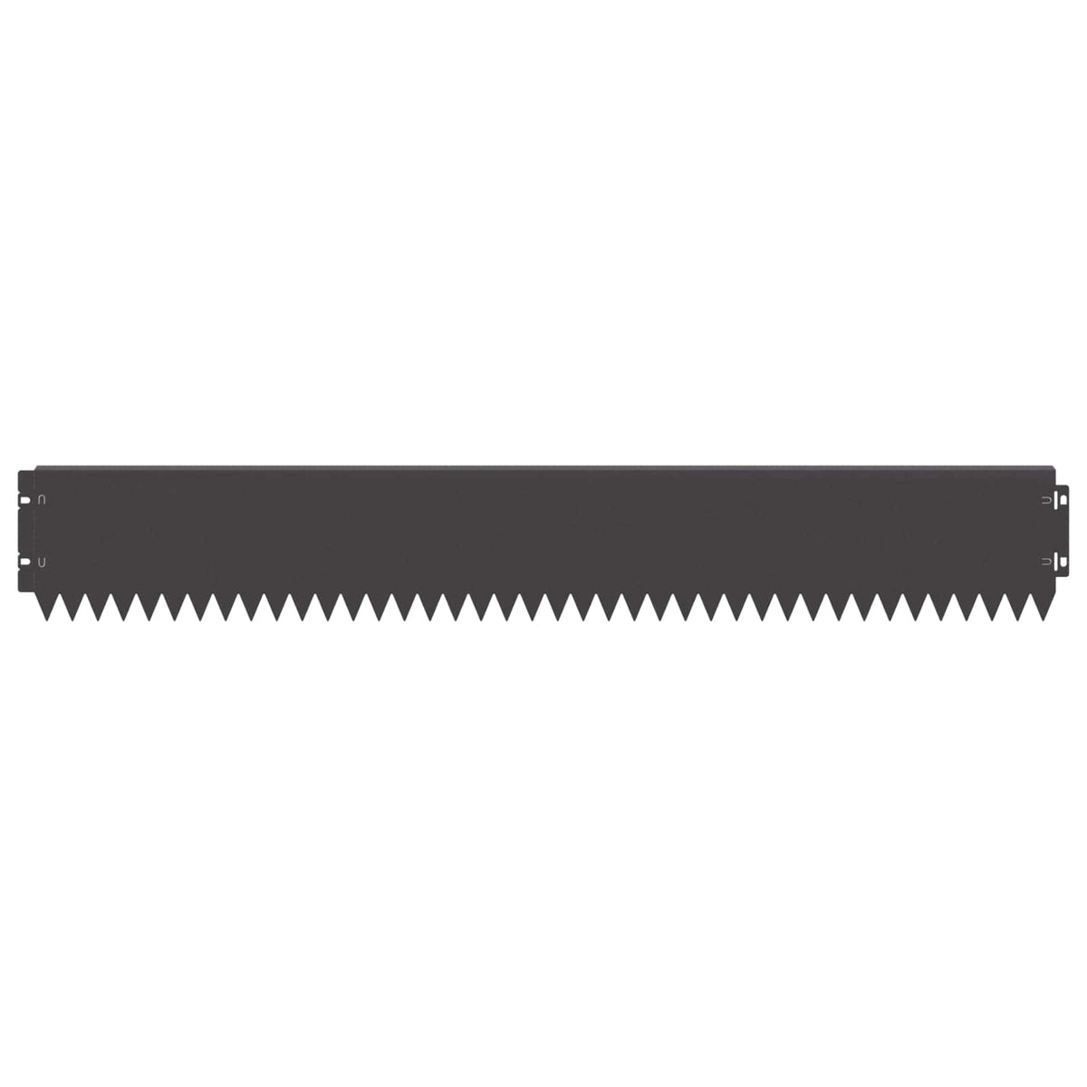 Lawn Edging 103 x Steel 20 pcs Height 15 cm Black