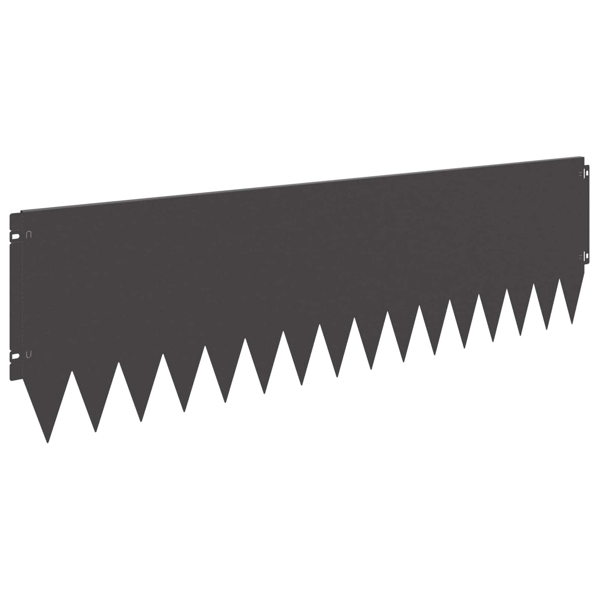 Lawn Edging 103 x Steel 10 pcs Height 30 cm Black