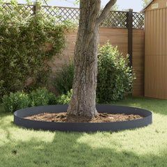 vidaXL Lawn Edging 10 pcs 103 x 20 cm Steel Anthracite 4