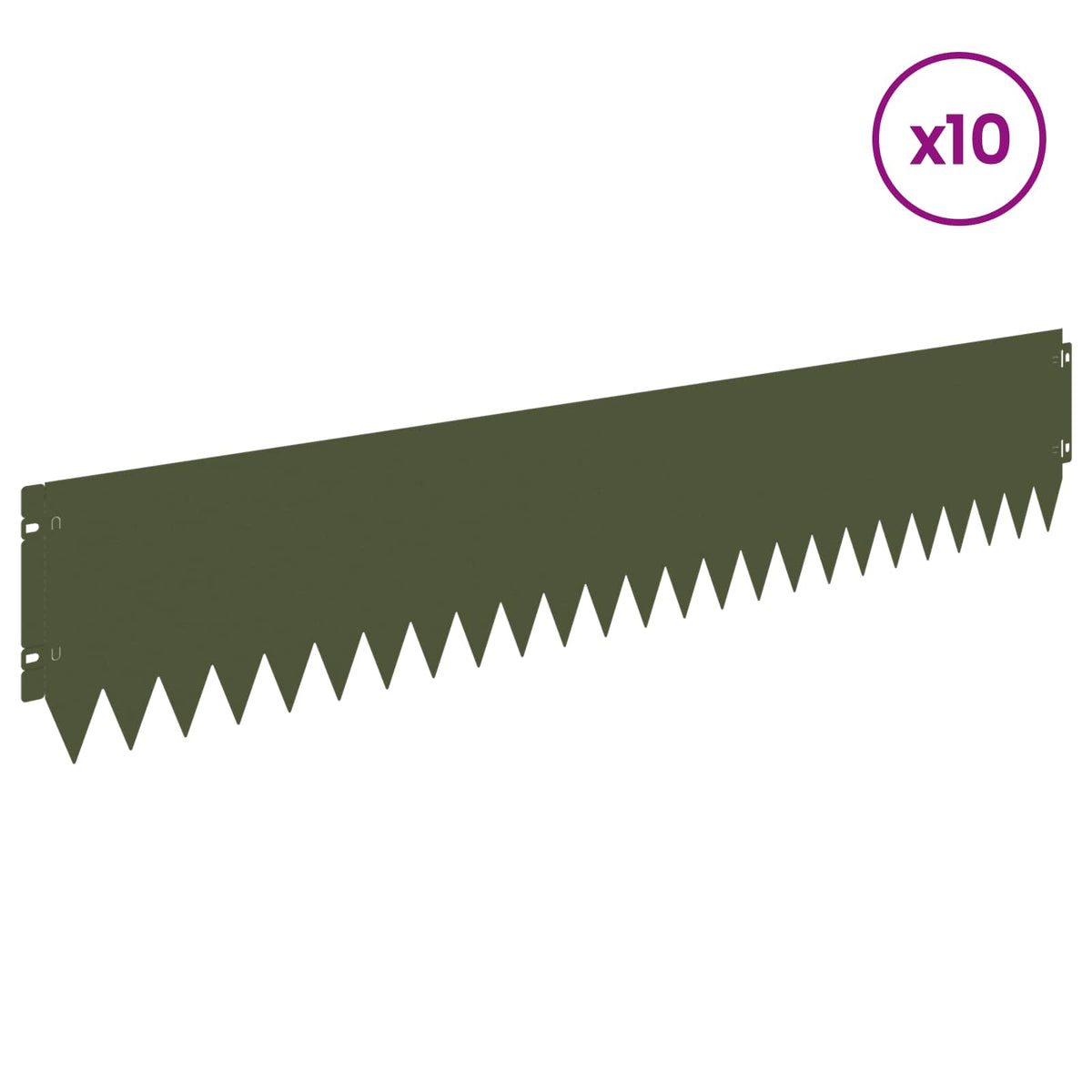 Lawn Edging 103 x Steel 10