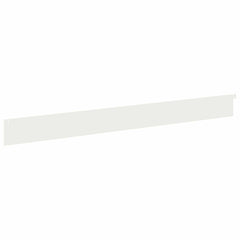 vidaXL Lawn Edging 10 pcs 102 x 10 x 4 cm Steel White 6