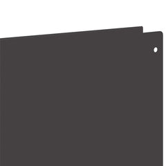Lawn Edging 100 x Steel 10 pcs Height 12 cm Black