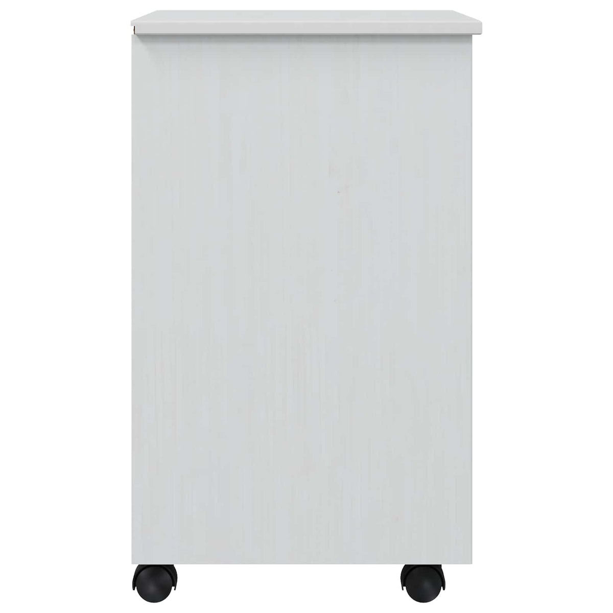 Rolling Cabinet with Drawers CORONA White, image 5