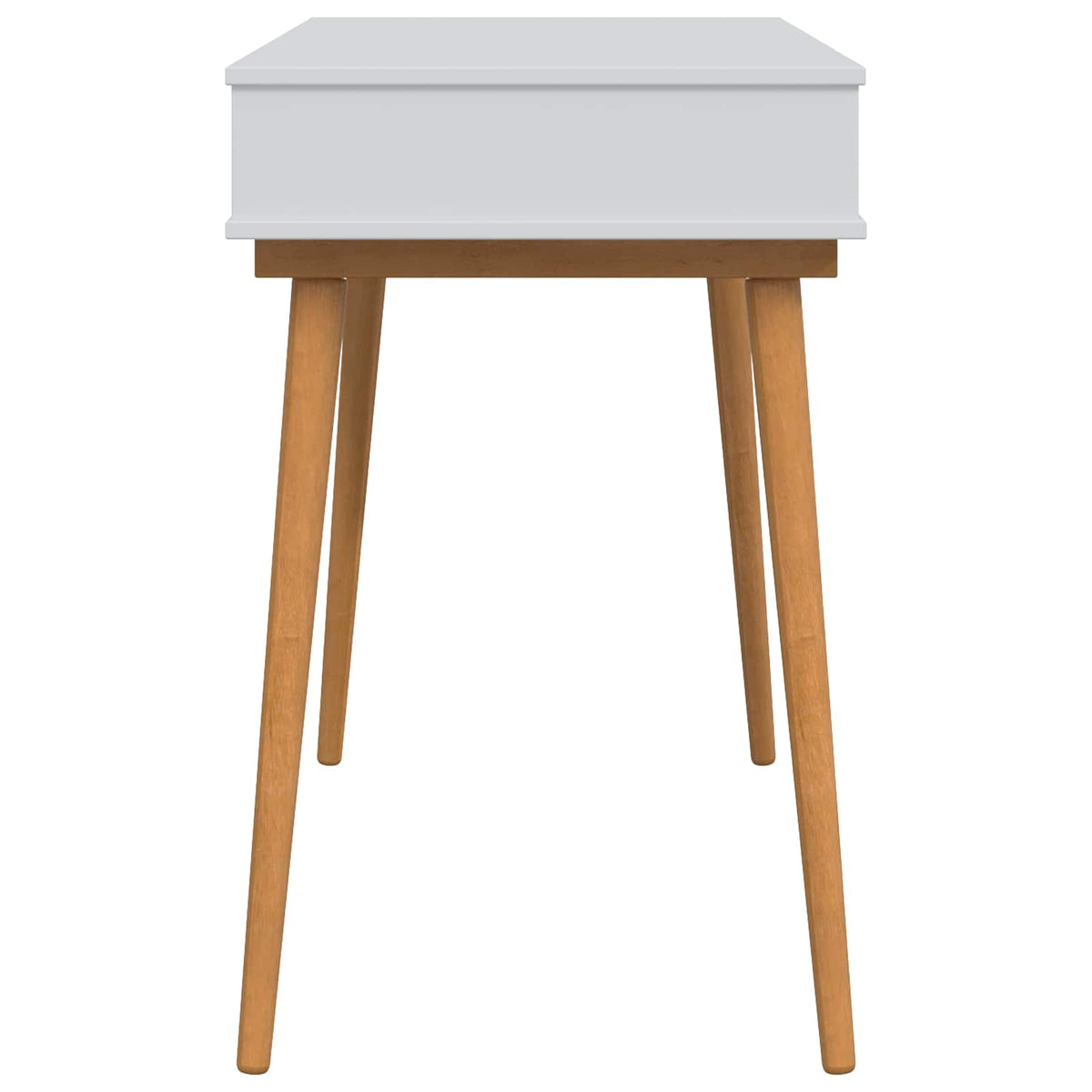 vidaxl Dressing Table FAUSKE White 100 x 50 x 78 cm 4