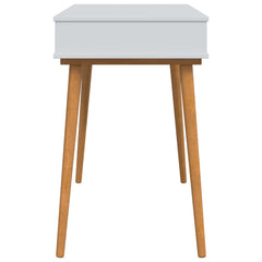 Dressing Table FAUSKE White 76 x 50 x 78 cm 110 cm