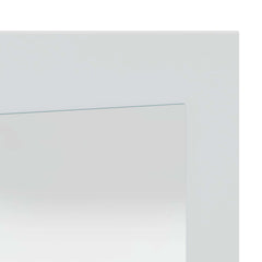 vidaxl Mirror FAUSKE White 43 x 3.5 x 77 cm Rectangular 6