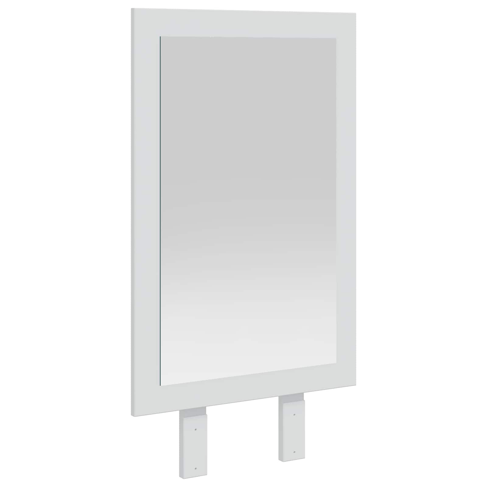 vidaxl Mirror FAUSKE White 43 x 3.5 x 77 cm Rectangular 2