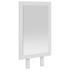 vidaxl Mirror FAUSKE White 43 x 3.5 x 77 cm Rectangular 2
