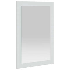 vidaxl Mirror FAUSKE White 43 x 3.5 x 77 cm Rectangular 4