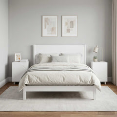 Bedside Cabinet in White