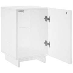 vidaXL Bedside Cabinet 2 pcs White 33.5 x 34.5 x 50 cm Engineered Wood 3