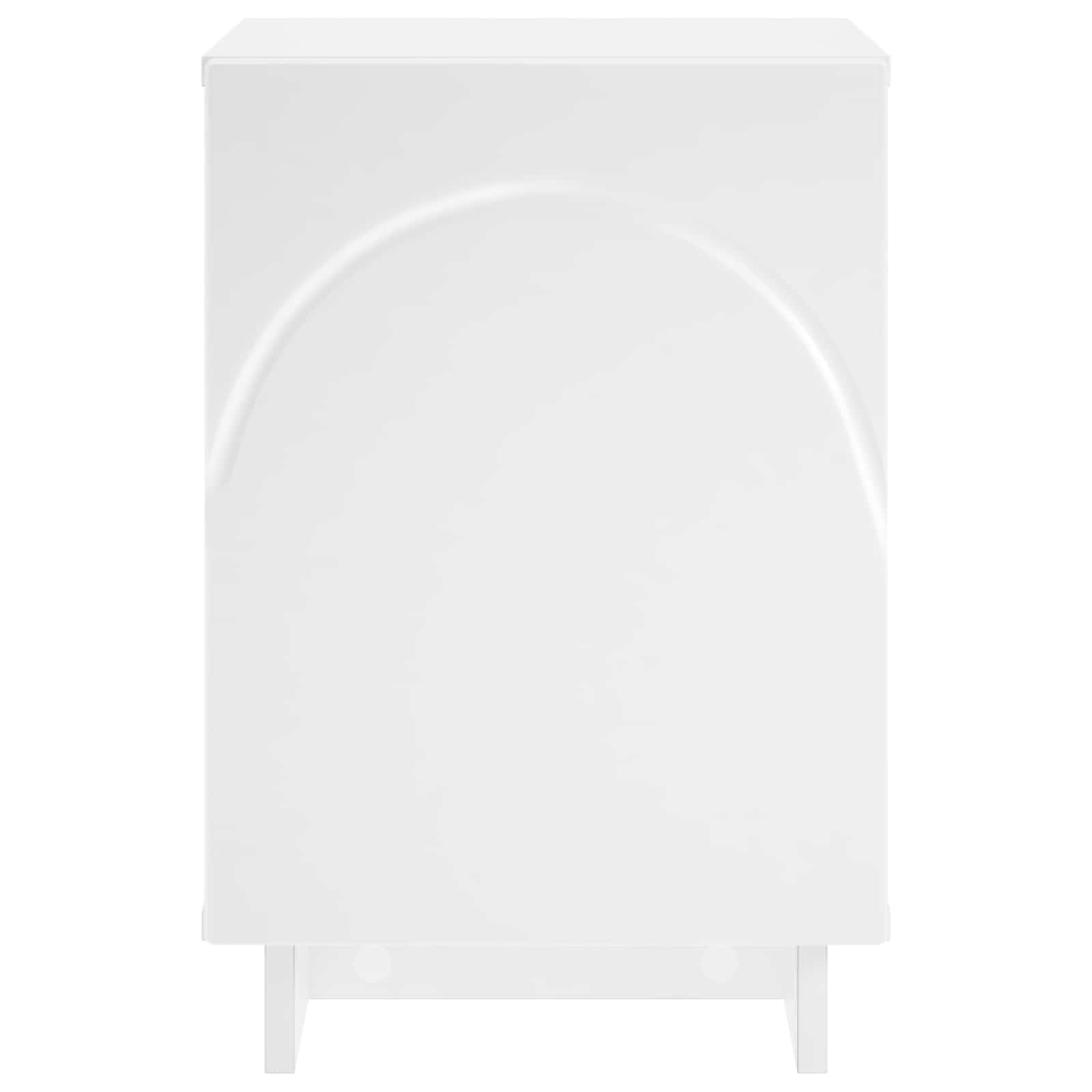 vidaXL Bedside Cabinet 2 pcs White 33.5 x 34.5 x 50 cm Engineered Wood 4