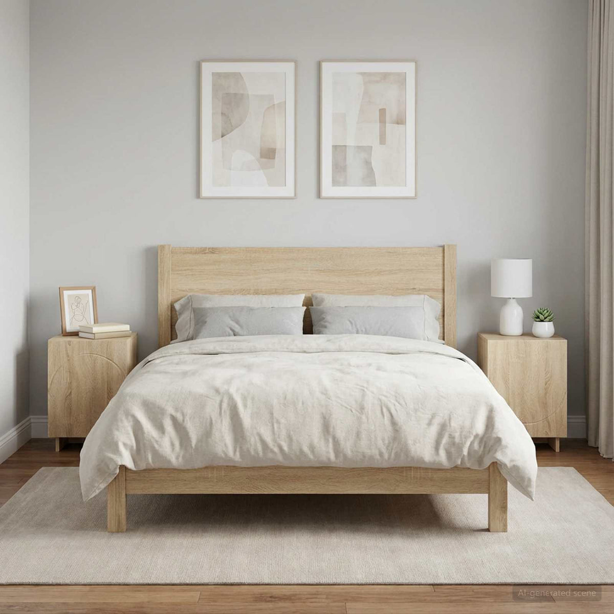 Bedside Cabinet in Sonoma Oak
