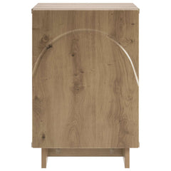 vidaXL Bedside Cabinet Artisan Oak 33.5 x 34.5 x 50 cm Engineered Wood 4