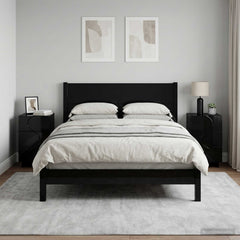Bedside Cabinet 33.5 x 34.5 x 60 cm Black 2