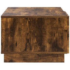 vidaXL Coffee Table Smoked Oak 95 x 50.5 x 35 cm Engineered Wood 5